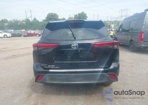 2022 Toyota Highlander Le из США, поврежденный, VIN 5TDBZRBH6NS584981